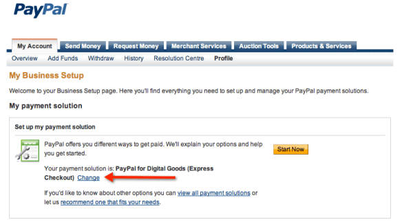PayPal Business Account Setup PayPal Business Account Setup Screenshot